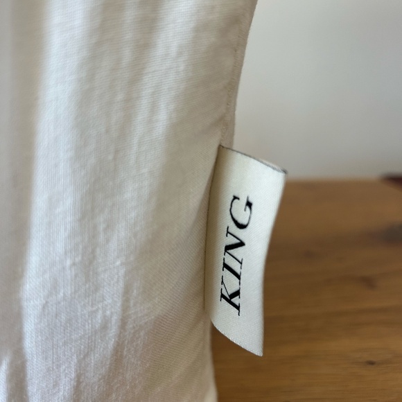 Ellen Degeneres King Duvet Cover Dream White - Picture 2 of 6